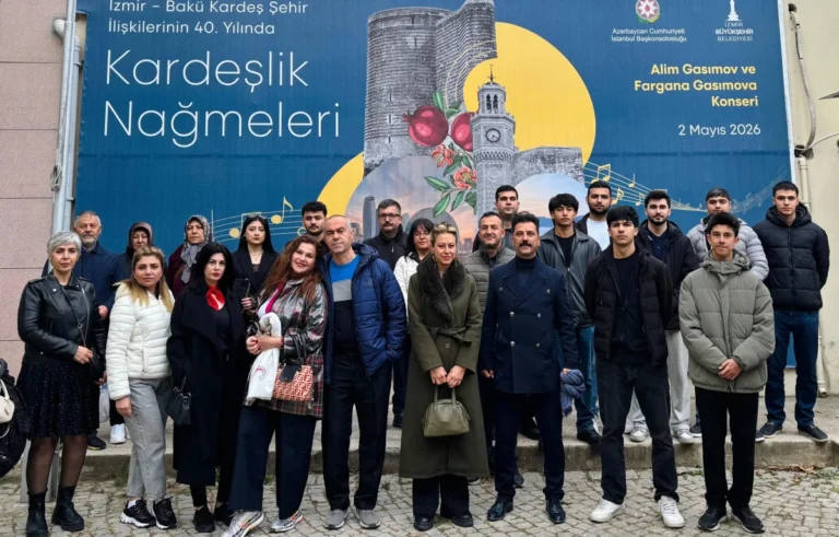 İzmir-Bakü kardeşliğinin 40.yılı kutlandı