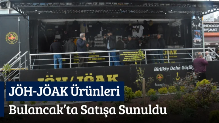 JÖH-JÖAK Ürünleri Bulancak’ta Satışa Sunuldu