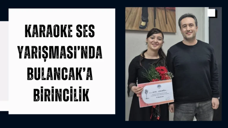 Karaoke Ses Yarışması’nda Bulancak’a Birincilik