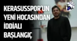 Kerasusspor’un yeni hocasından iddialı başlangıç