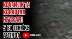 Kovanlık’ta korkutan heyelan! 5 ev tehlike altında
