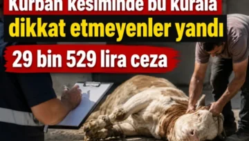 Kurban kesiminde bu kurala dikkat etmeyenler yandı!