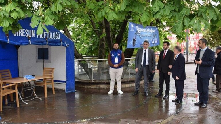 Vekaletle Kurban Bağış ve Tanıtım Standı Açıldı