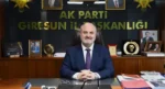 AK Parti’den CHP’li Giresun Belediyesi’ne Sert Eleştiri: “İcraat Yok, Algı Var”