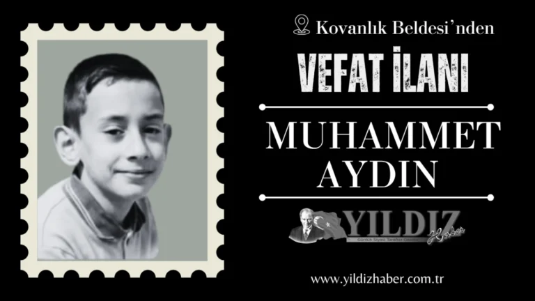 Muhammet Aydın vefat etti