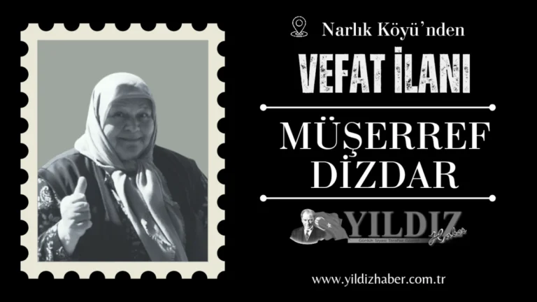Müşerref Dizdar vefat etti