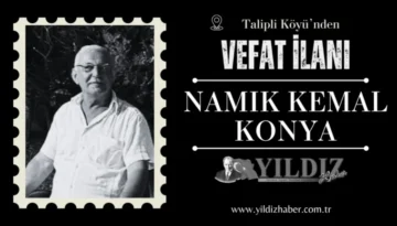 Namık Kemal Konya vefat etti