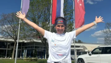 Nazlı Hacıbayramoğlu’nun Almanya’dan İstanbul’a uzanan koşusu