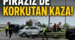 Piraziz’de Korkutan Kaza!