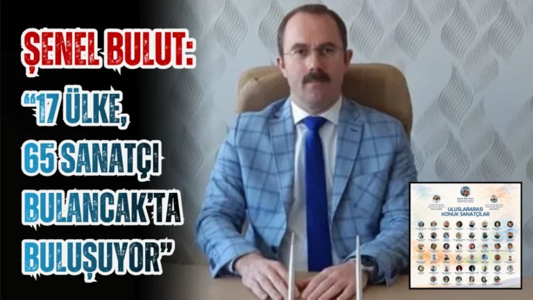 Şenel Bulut: “17 Ülke, 65 Sanatçı Bulancak’ta Buluşuyor”