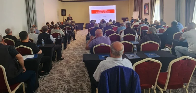 Tarımsal üretimin sürdürülebilirliği için su tasarrufunun önemi anlatıldı