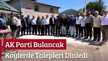 AK Parti Bulancak Köylerde Talepleri Dinledi