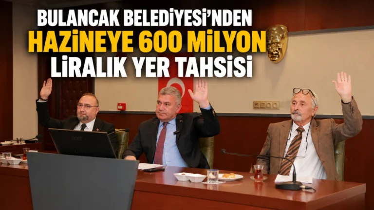 Bulancak Belediyesi’nden Hazineye 600 milyon liralık yer tahsisi