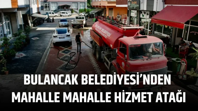 Bulancak Belediyesi’nden Mahalle Mahalle hizmet atağı
