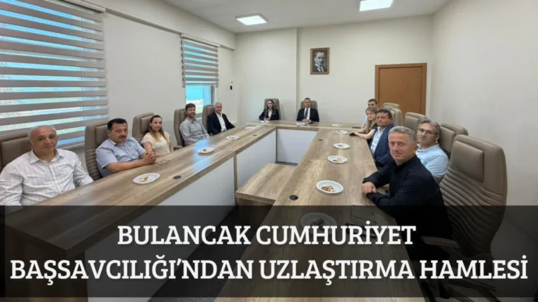 Bulancak Cumhuriyet Başsavcılığı’ndan uzlaştırma hamlesi