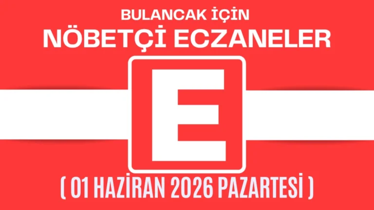 Bulancak İçin 01 Haziran Pazartesi Akşamı Nöbetçi Eczane Hangisi?