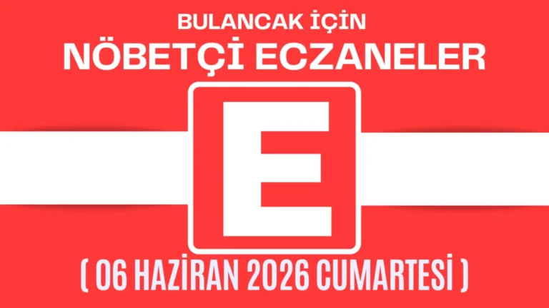 Bulancak İçin 06 Haziran Cumartesi Günü Nöbetçi Eczane Hangisi?