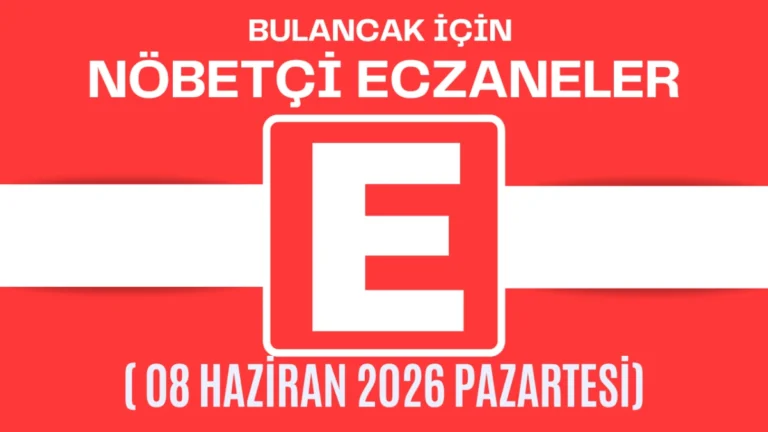 Bulancak İçin 08 Haziran Pazartesi Akşamı Nöbetçi Eczane Hangisi?