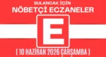 Bulancak İçin 10 Haziran Çarşamba Akşamı Nöbetçi Eczane Hangisi?