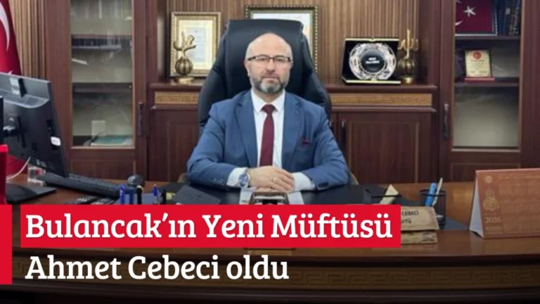 Bulancak’ın Yeni Müftüsü Ahmet Cebeci oldu