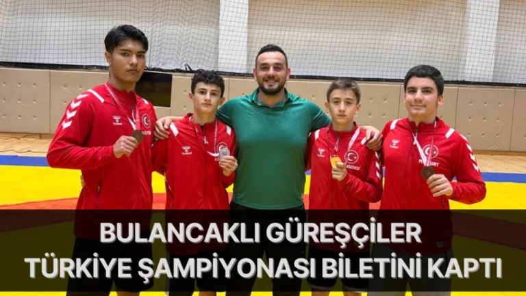 Bulancaklı Güreşçiler Türkiye Şampiyonası Biletini Kaptı