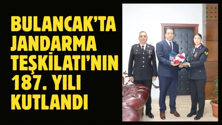 Bulancak’ta Jandarma Teşkilatı’nın 187. Yılı Kutlandı