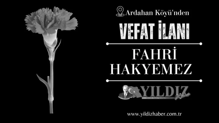 Fahri Hakyemez vefat etti