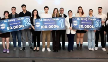 Genç girişimcilerin projeleri ödül aldı