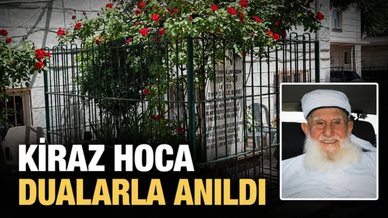 Kiraz Hoca dualarla anıldı