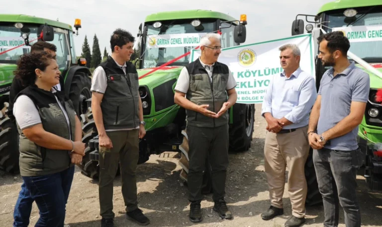 Soma orman köylülerine anlamlı destek