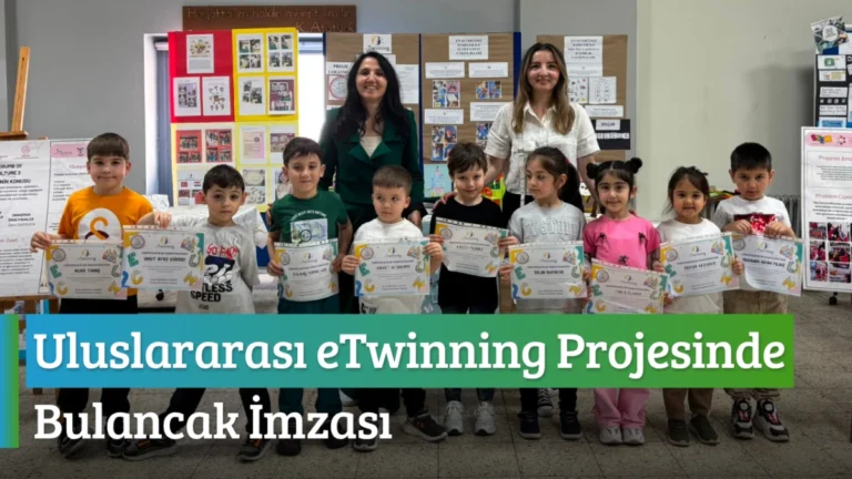 Uluslararası eTwinning Projesinde Bulancak İmzası