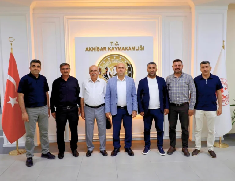 Vanlılar Derneği Kaymakam Mustafa Can’ı ziyaret etti