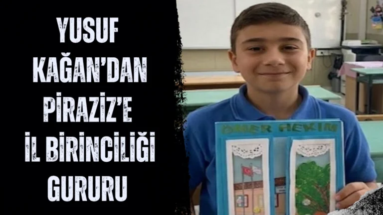 Yusuf Kağan’dan Piraziz’e il birinciliği gururu